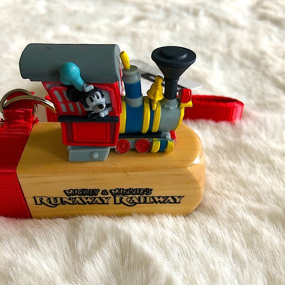 Disney Parks Mickey and Minnie’s Runaway Railway Wooden Whistle - Picture 7 of 9